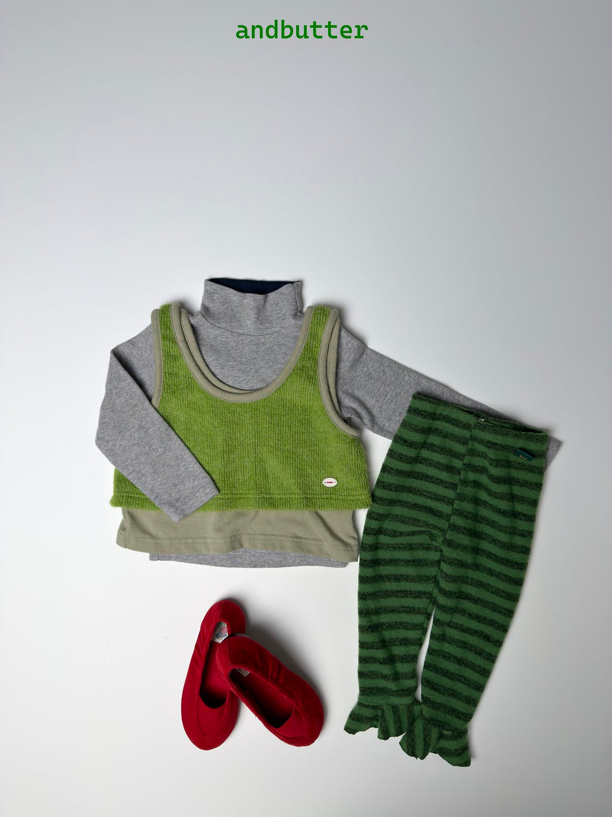《予約》Rainbow Pants / ANDBUTTER