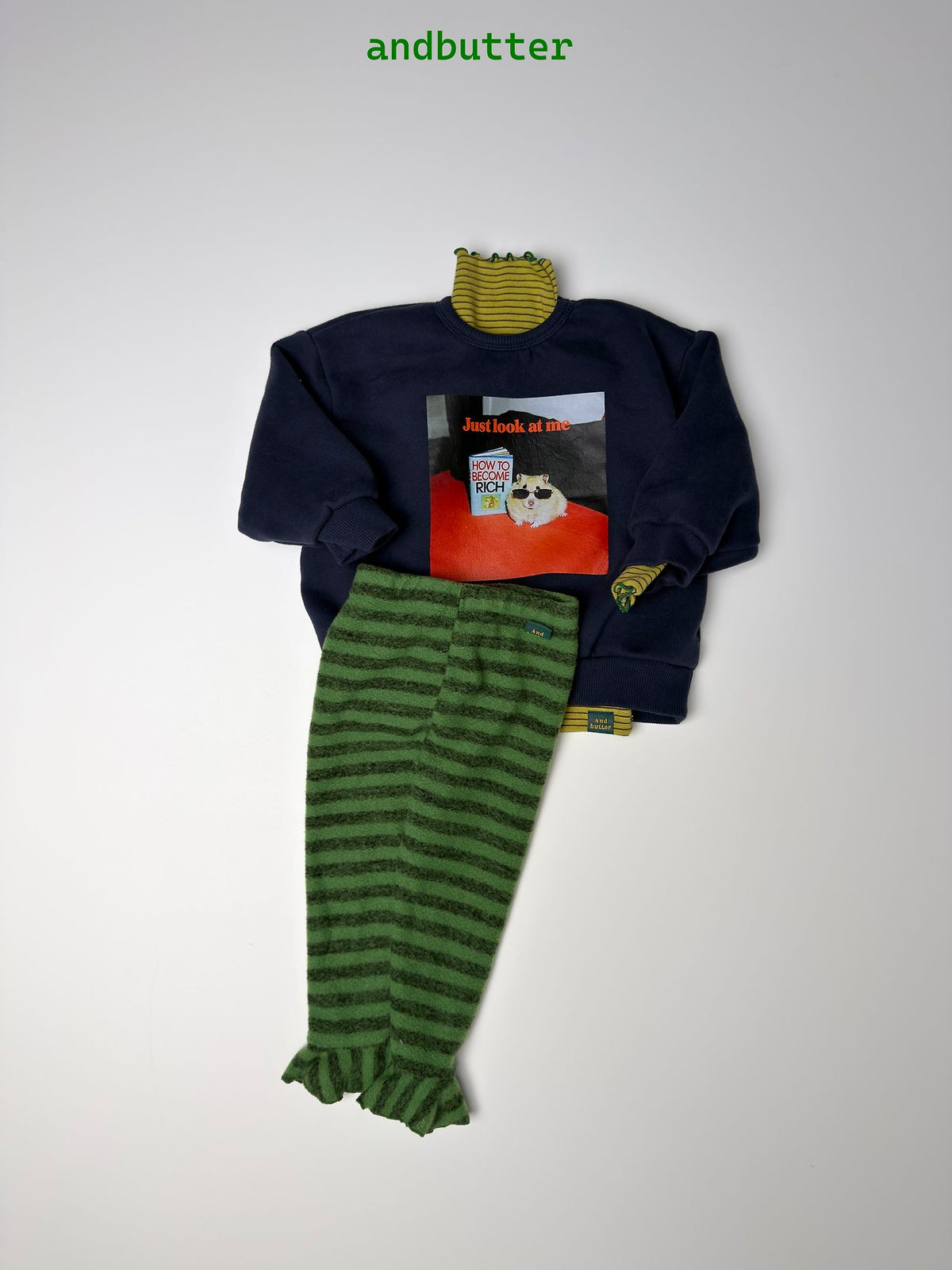《予約》Rainbow Pants / ANDBUTTER