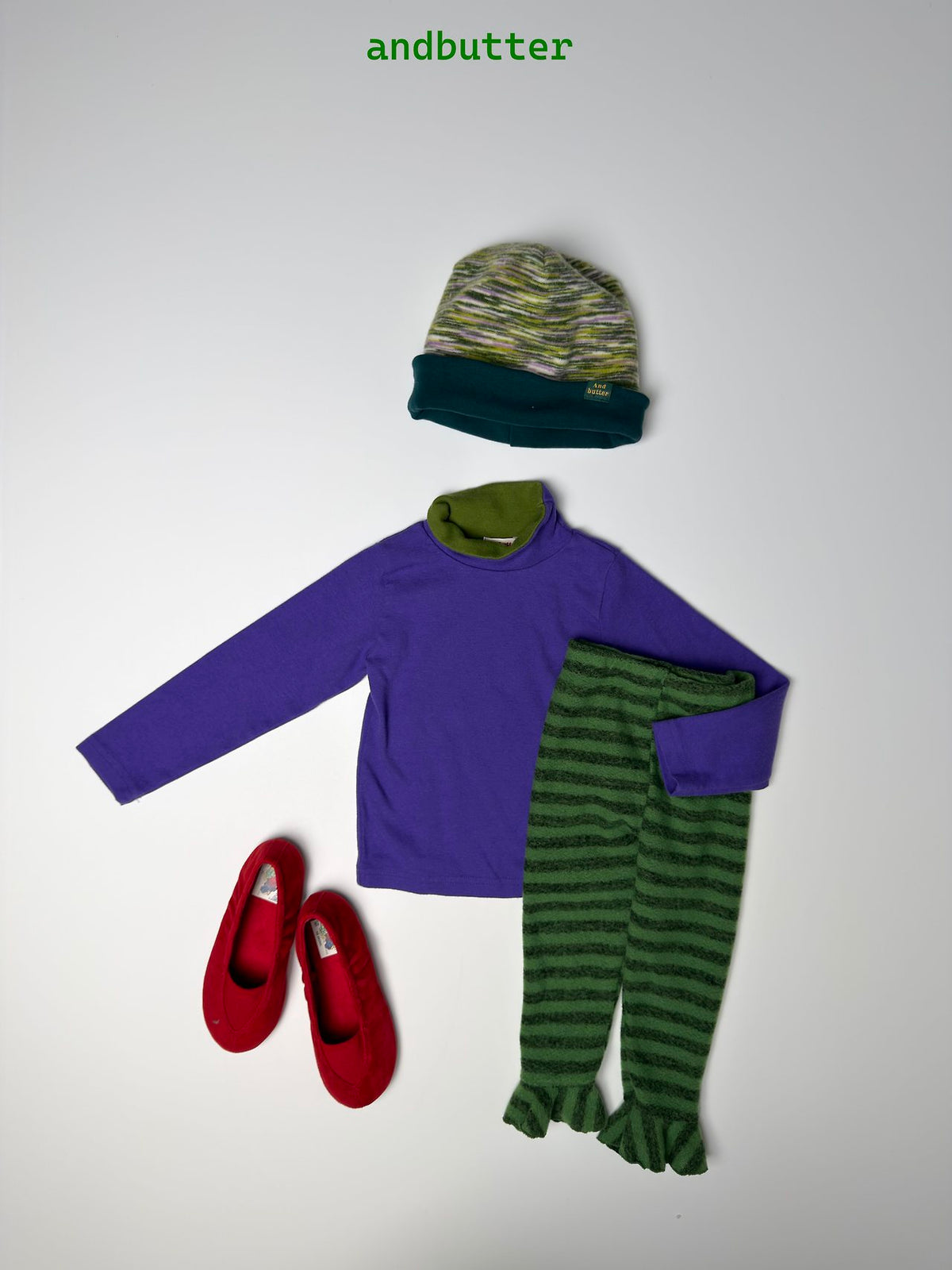 《予約》Rainbow Pants / ANDBUTTER