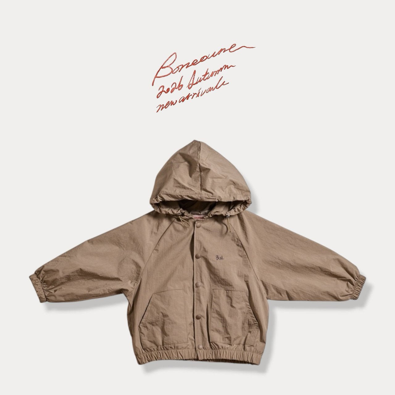 《予約》Square Windbreaker  / BONEOUNE