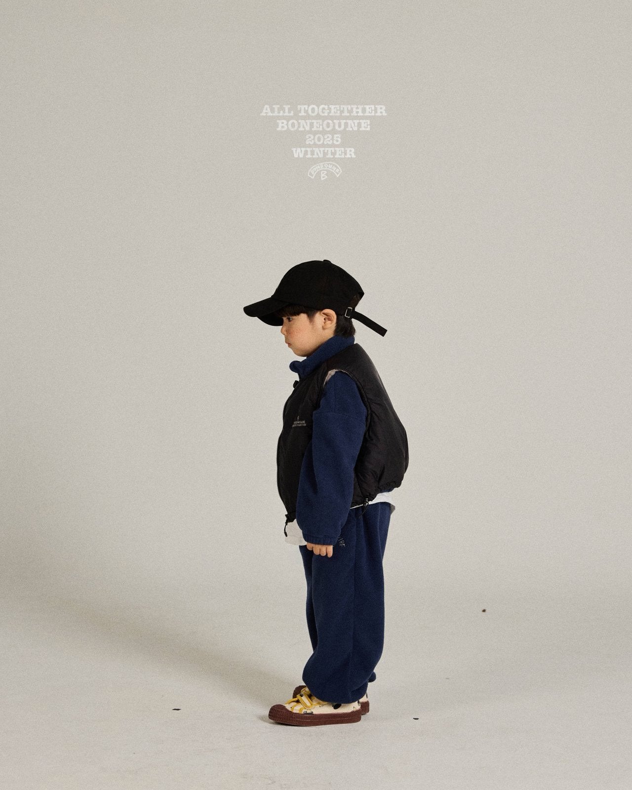 《予約》Rose Cropped Half Zip / Boneoune