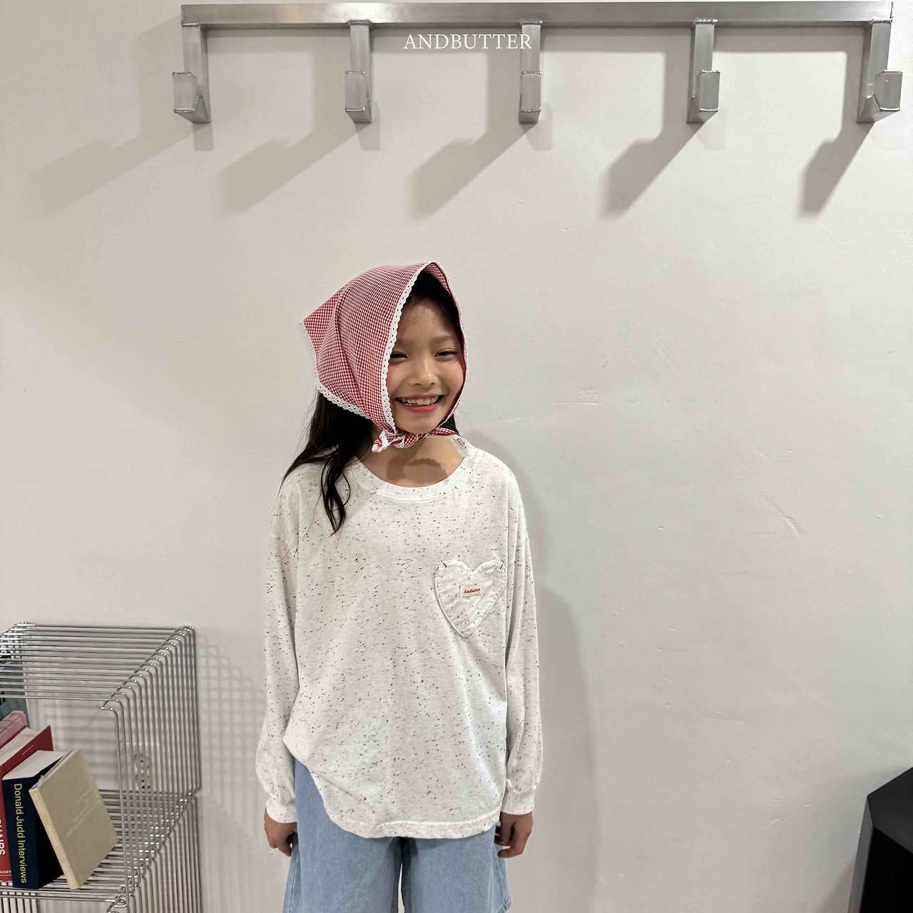 《予約》Heart Pocket Tee / andbutter
