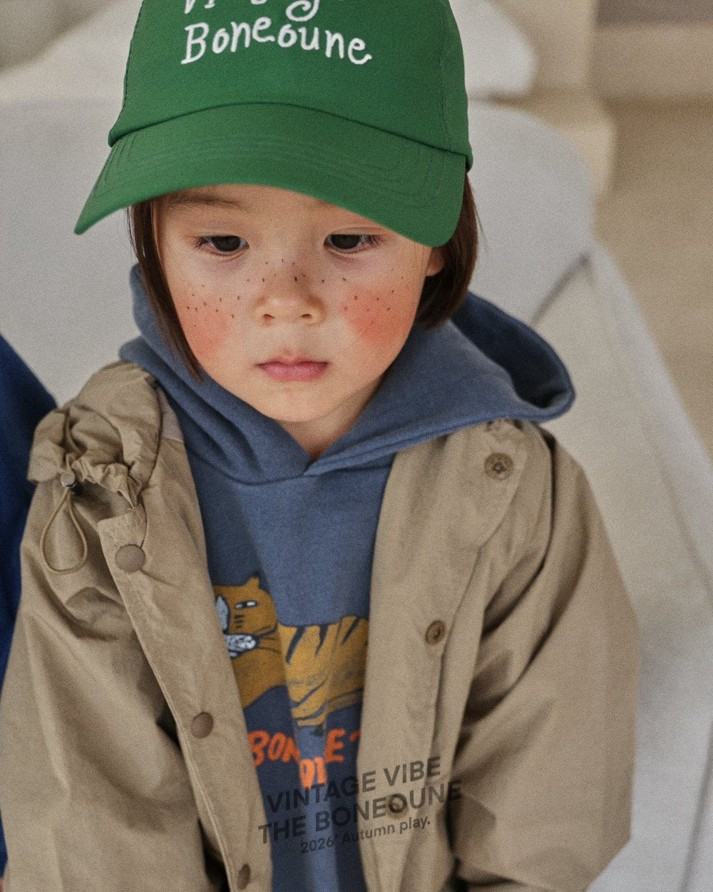 《予約》Square Windbreaker  / BONEOUNE