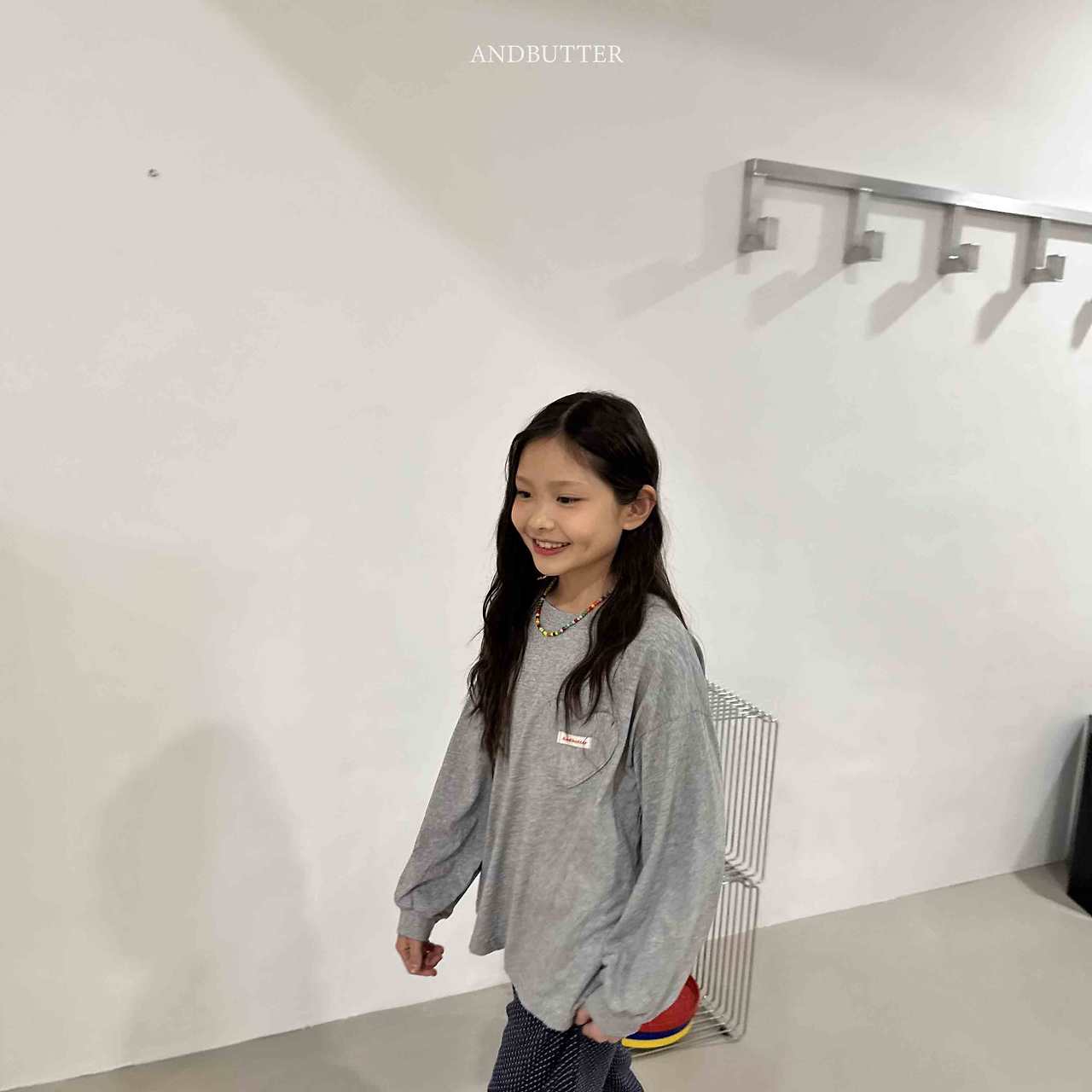 《予約》Heart Pocket Tee / andbutter