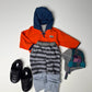 《予約》Contrast Neck Tee / ANDBUTTER