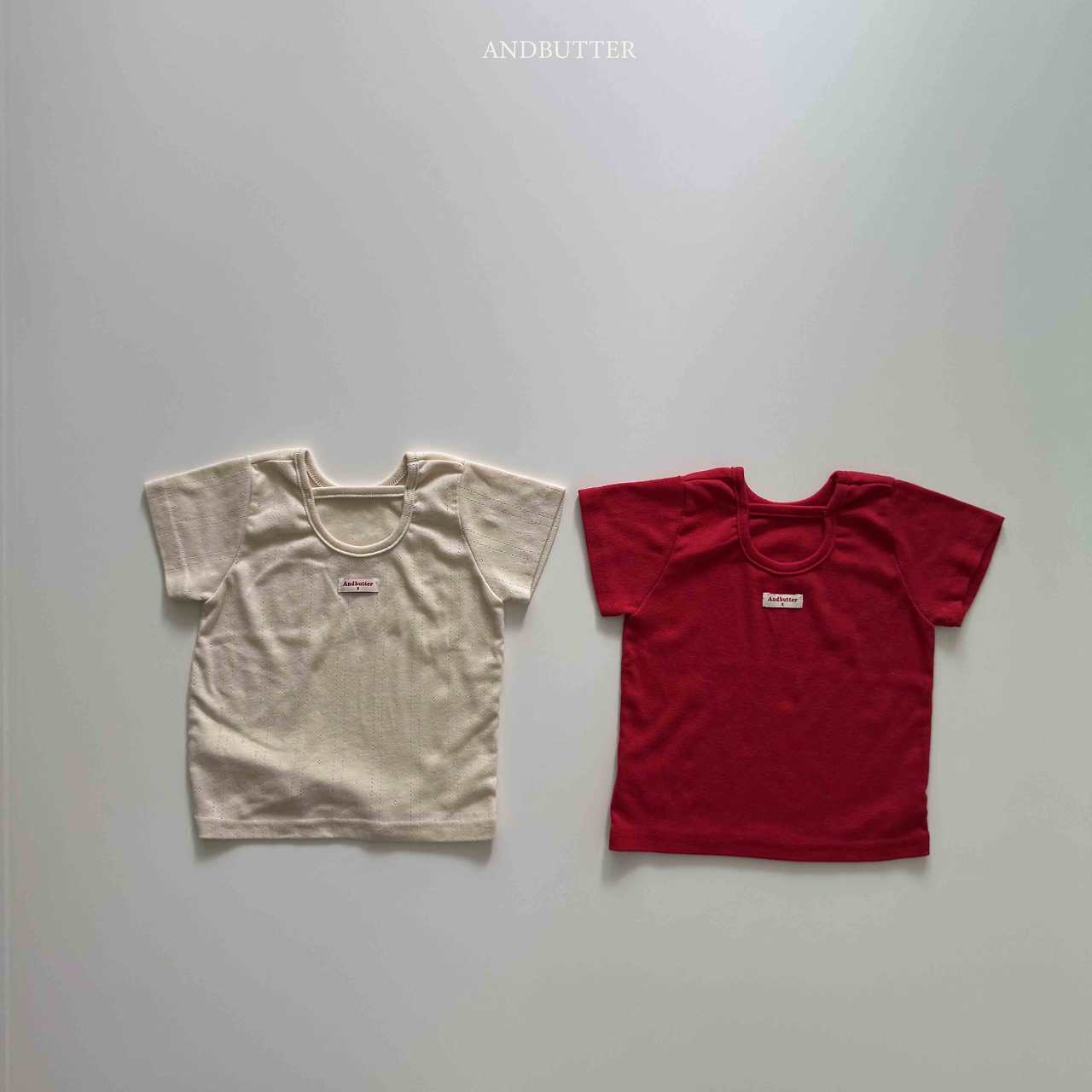 《予約》Back Point Tee / andbutter