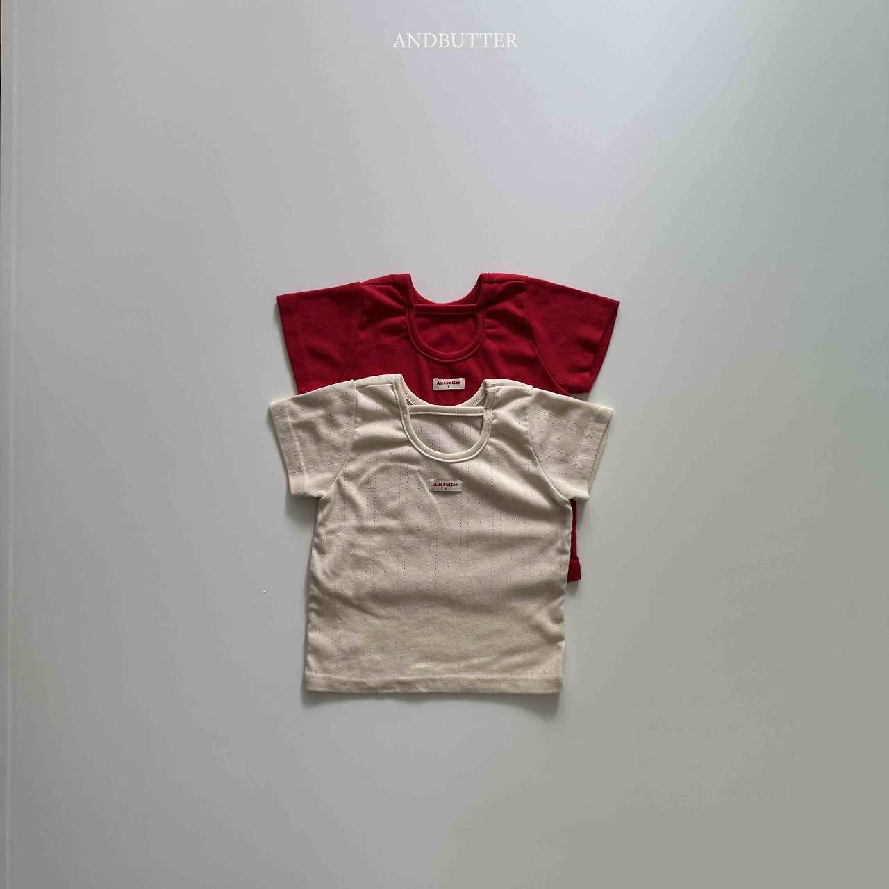 《予約》Back Point Tee / andbutter