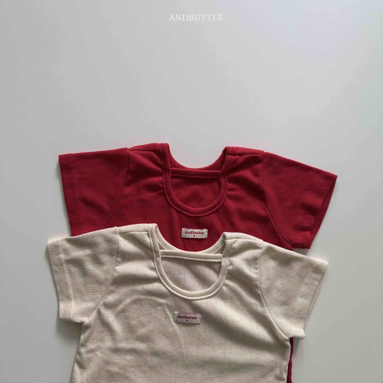《予約》Back Point Tee / andbutter