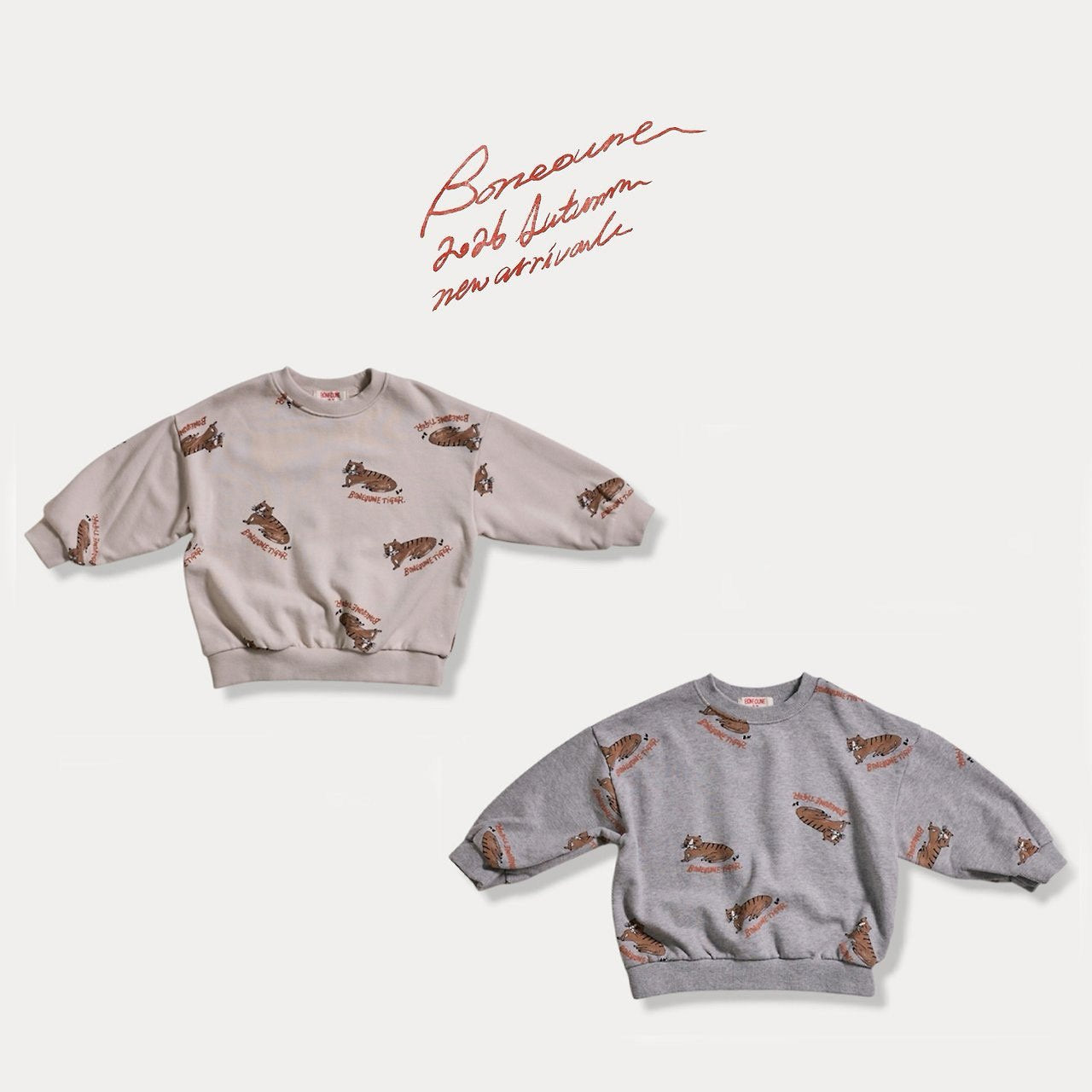 《予約》Tiger Edition Man to Man / BONEOUNE
