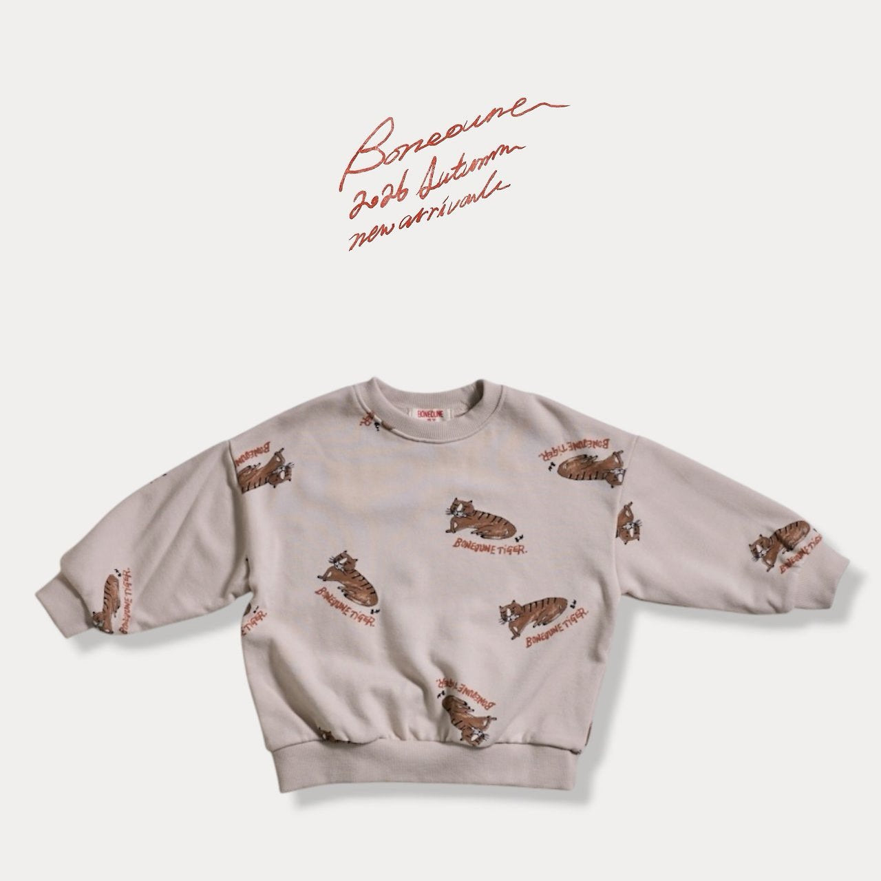 《予約》Tiger Edition Man to Man / BONEOUNE
