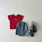 《予約》Back Point Tee / andbutter