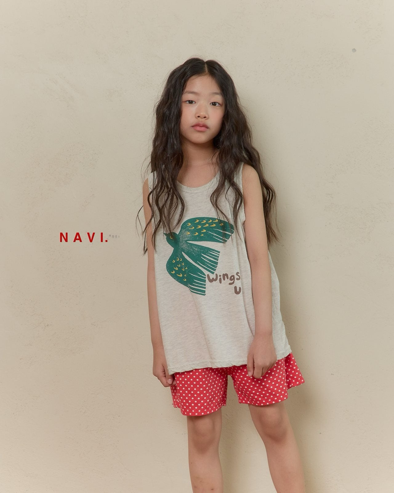 《予約》Polka Dot Pants / Navi