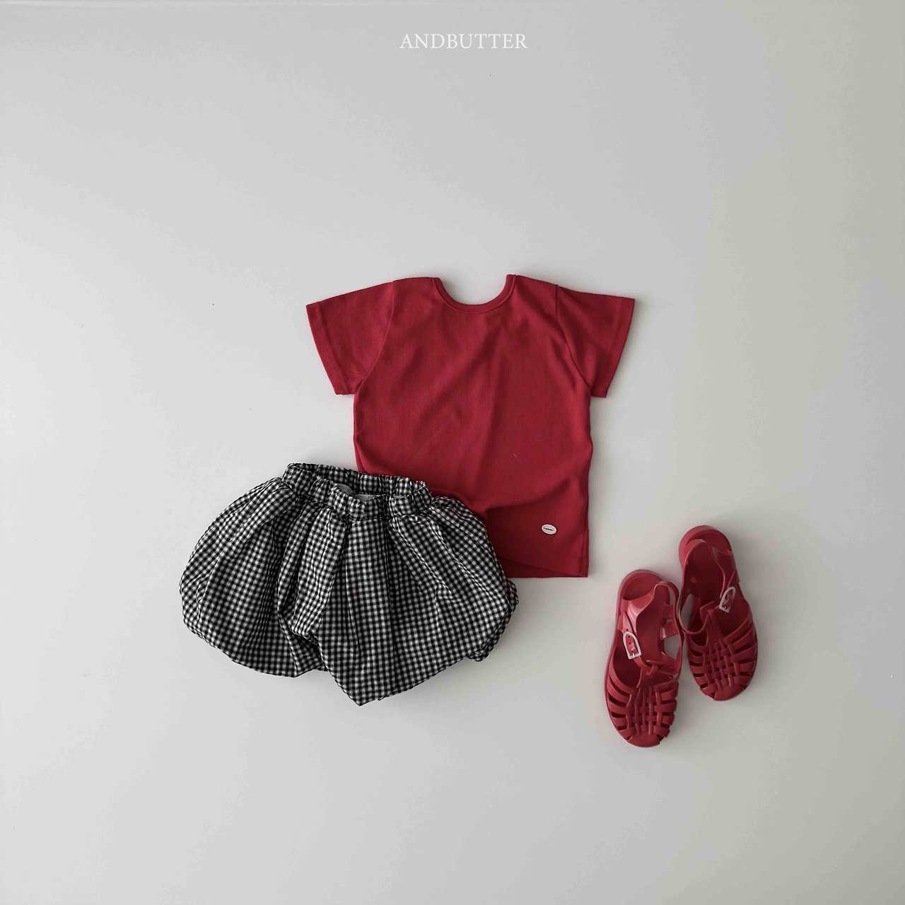 《予約》Back Point Tee / andbutter