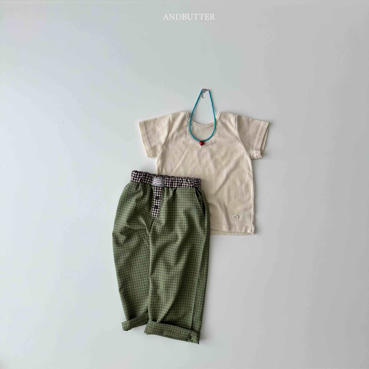 《予約》Back Point Tee / andbutter