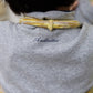 《予約》Contrast Neck Tee / ANDBUTTER