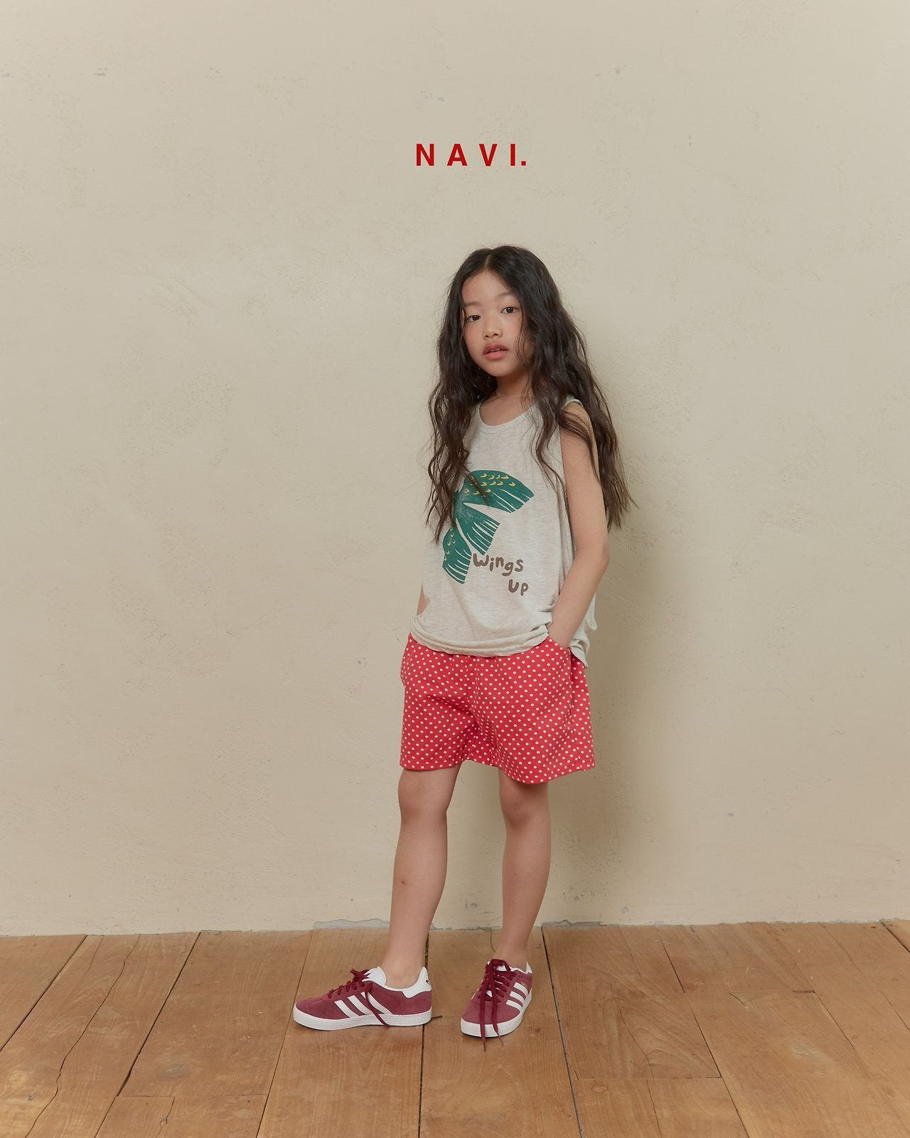 《予約》Polka Dot Pants / Navi