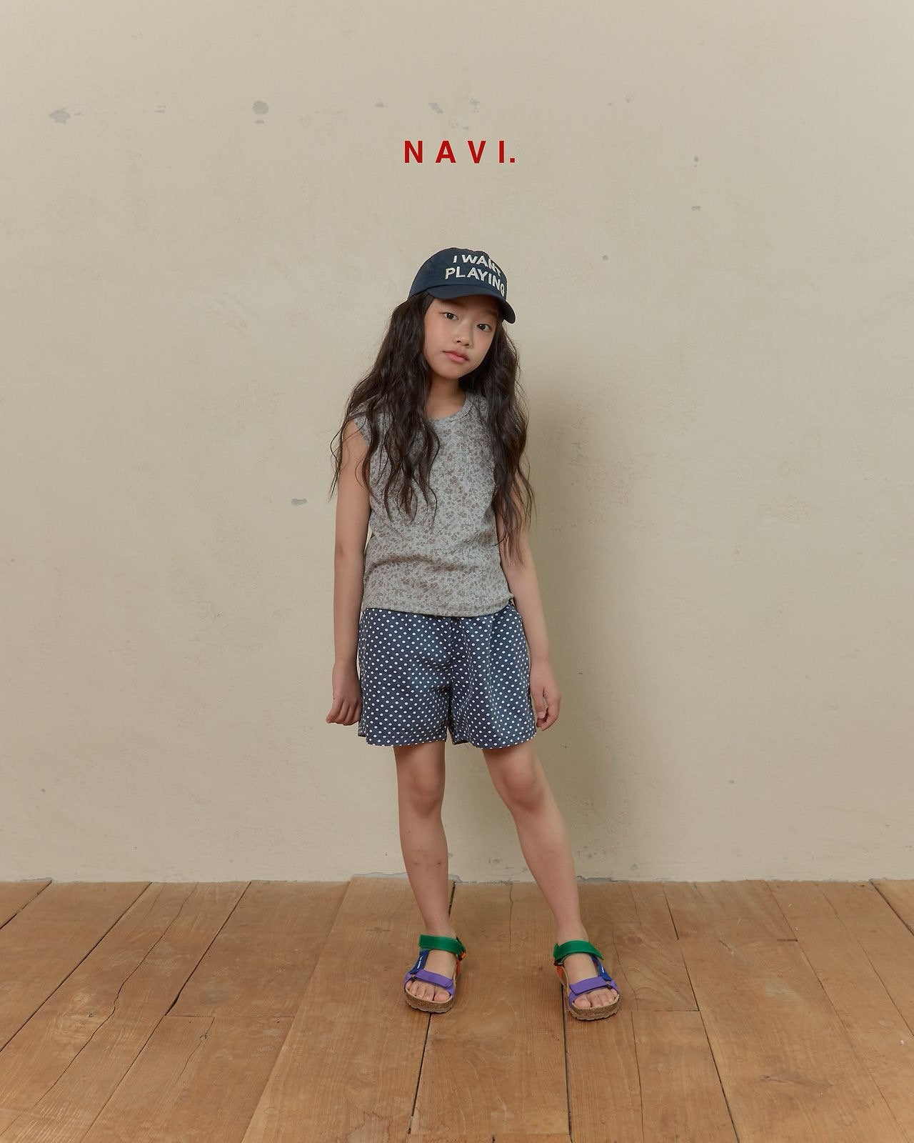 《予約》Polka Dot Pants / Navi