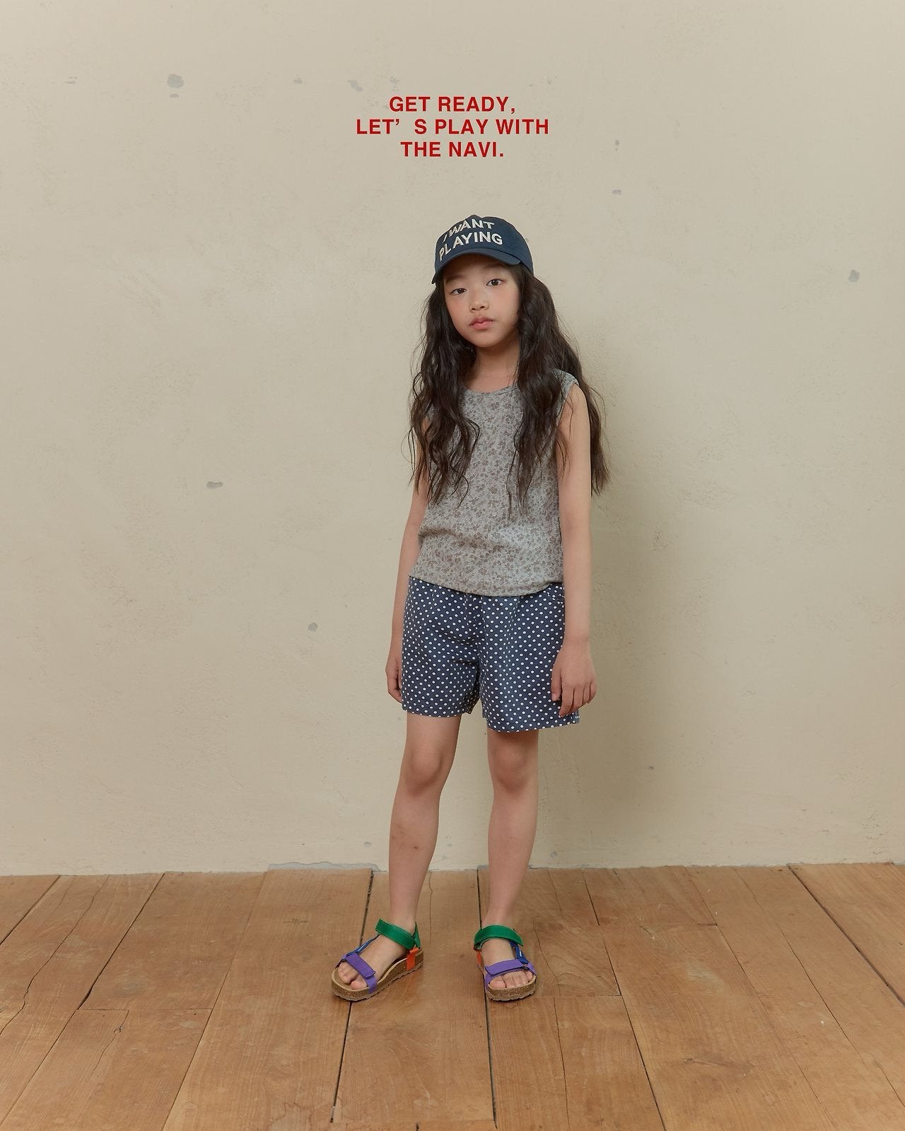 《予約》Polka Dot Pants / Navi