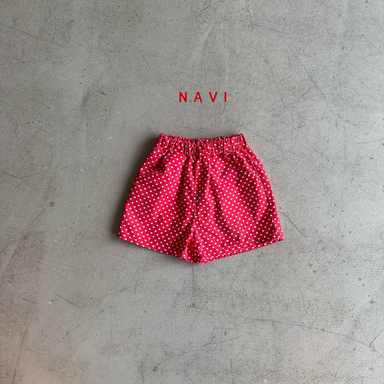 《予約》Polka Dot Pants / Navi