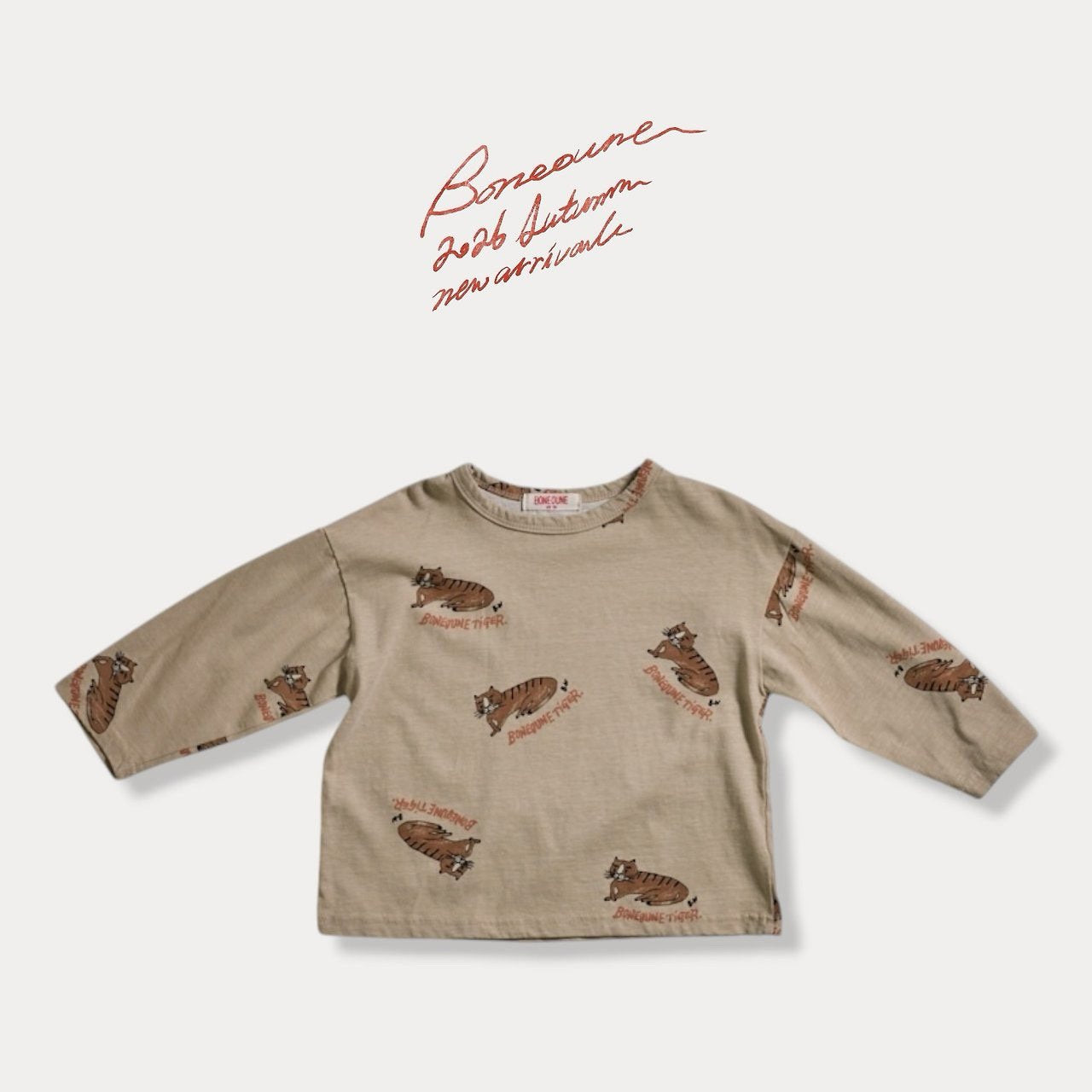 《予約》Tiger Edition Tee / BONEOUNE