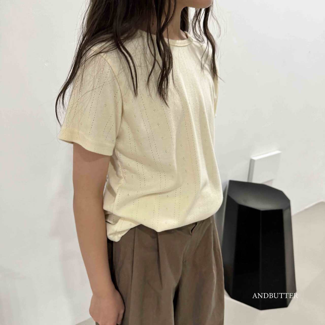《予約》Back Point Tee / andbutter