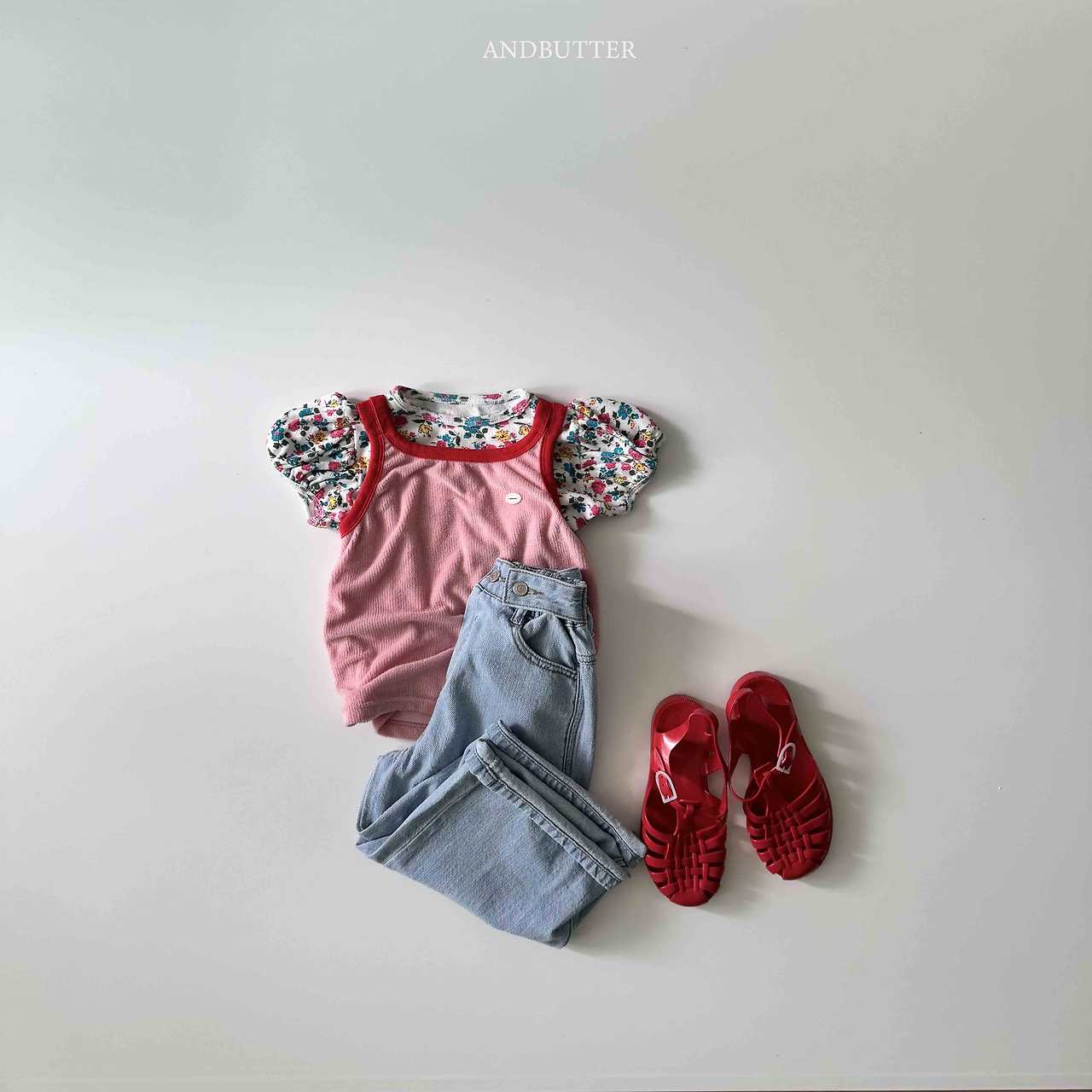 《予約》Double Strap Sleeveless / andbutter