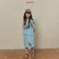 《予約》Calla Lily Skirt / Navi