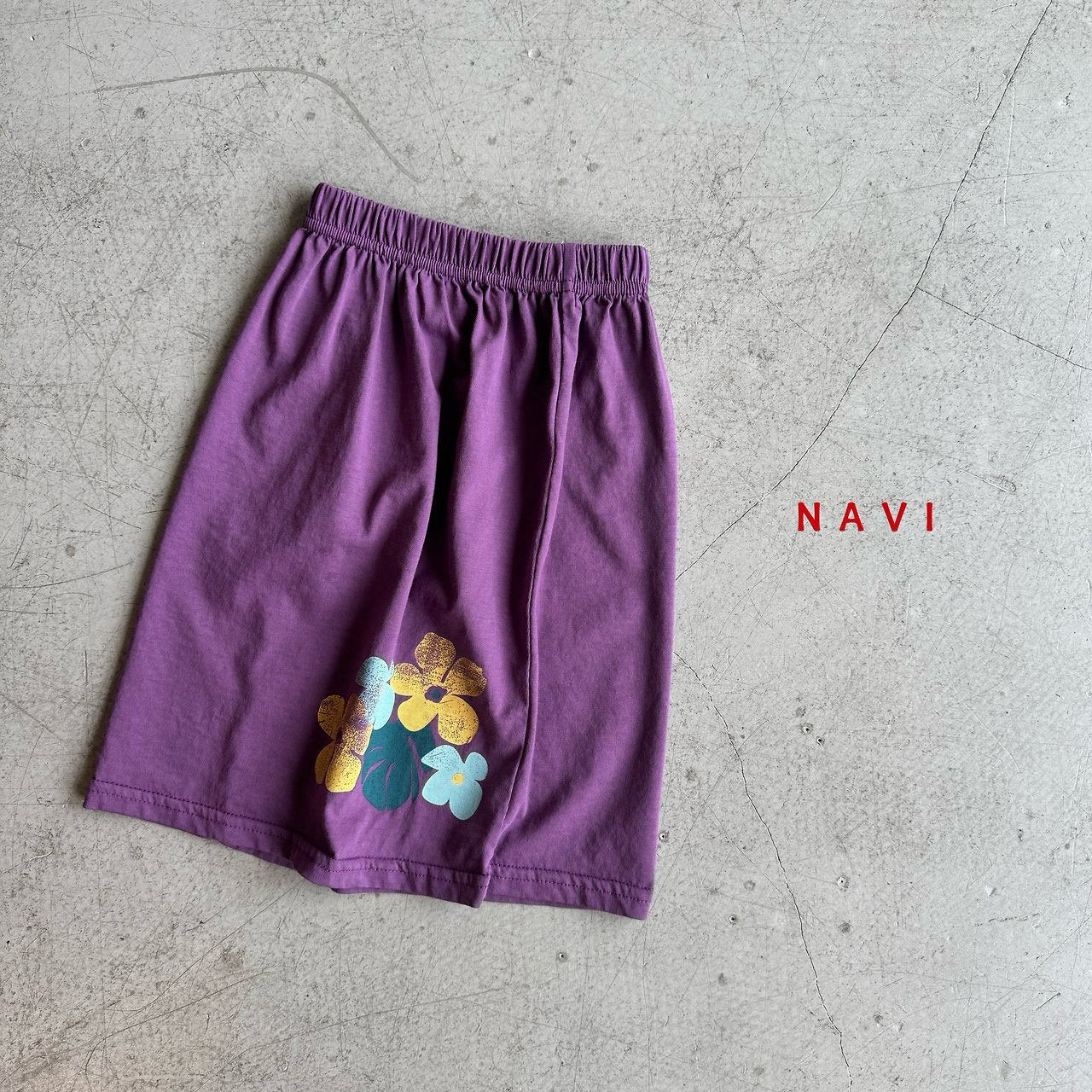 《予約》Calla Lily Skirt / Navi