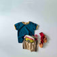 《予約》Daily Button Tee / andbutter
