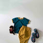 《予約》Daily Button Tee / andbutter