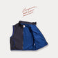 《予約》Two-Tone Pata Vest / BONEOUNE