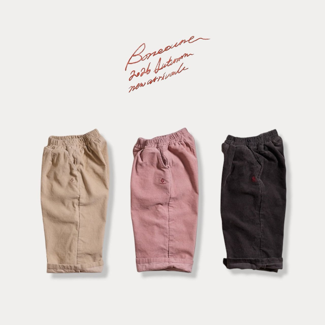 《予約》Friends Corduroy Pants / BONEOUNE
