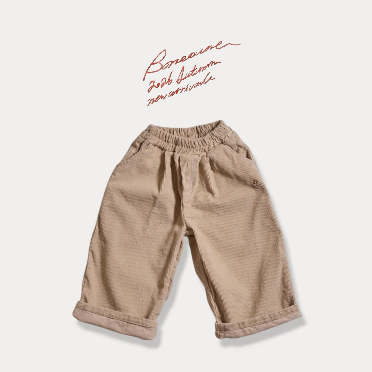 《予約》Friends Corduroy Pants / BONEOUNE