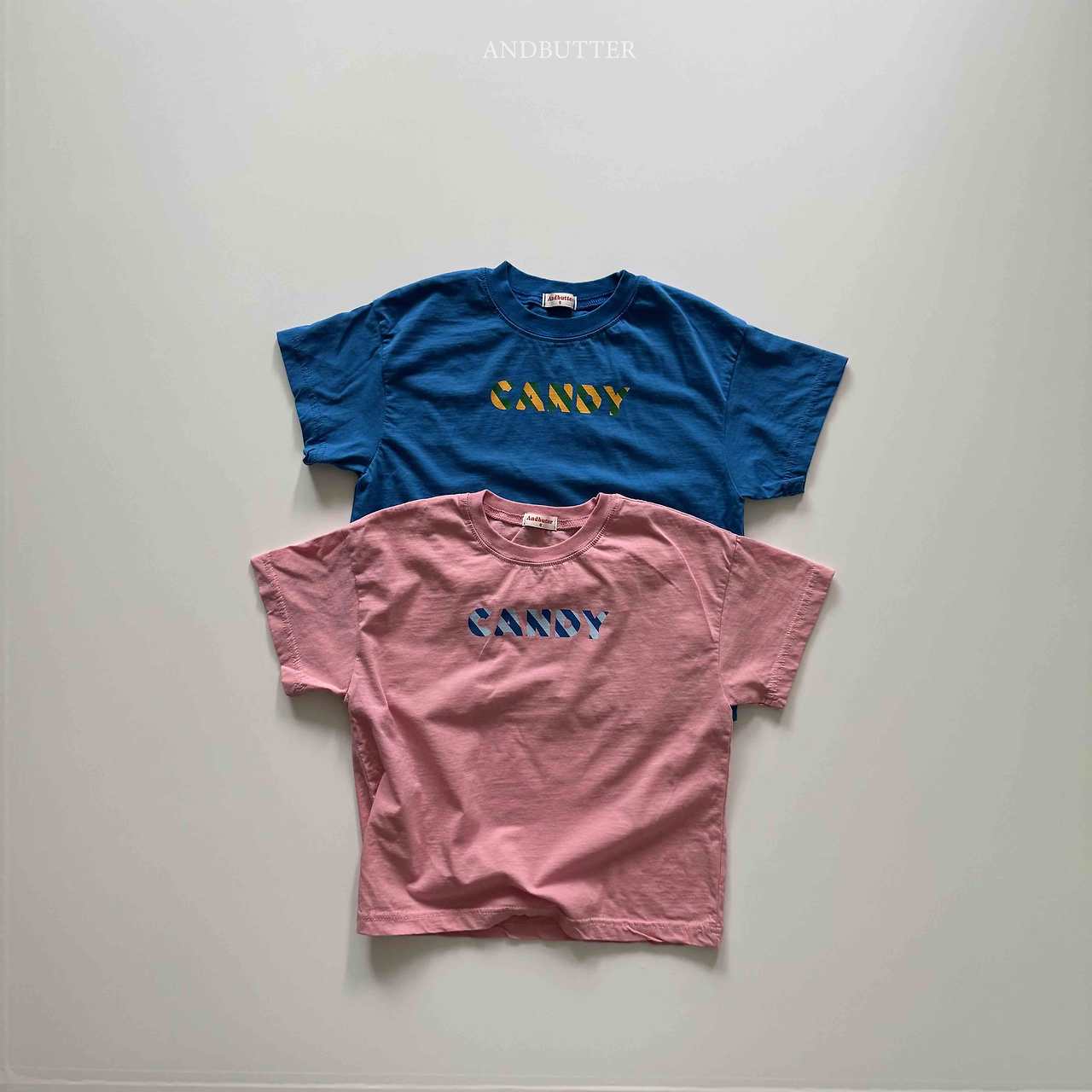 《予約》Candy Color Tee / andbutter