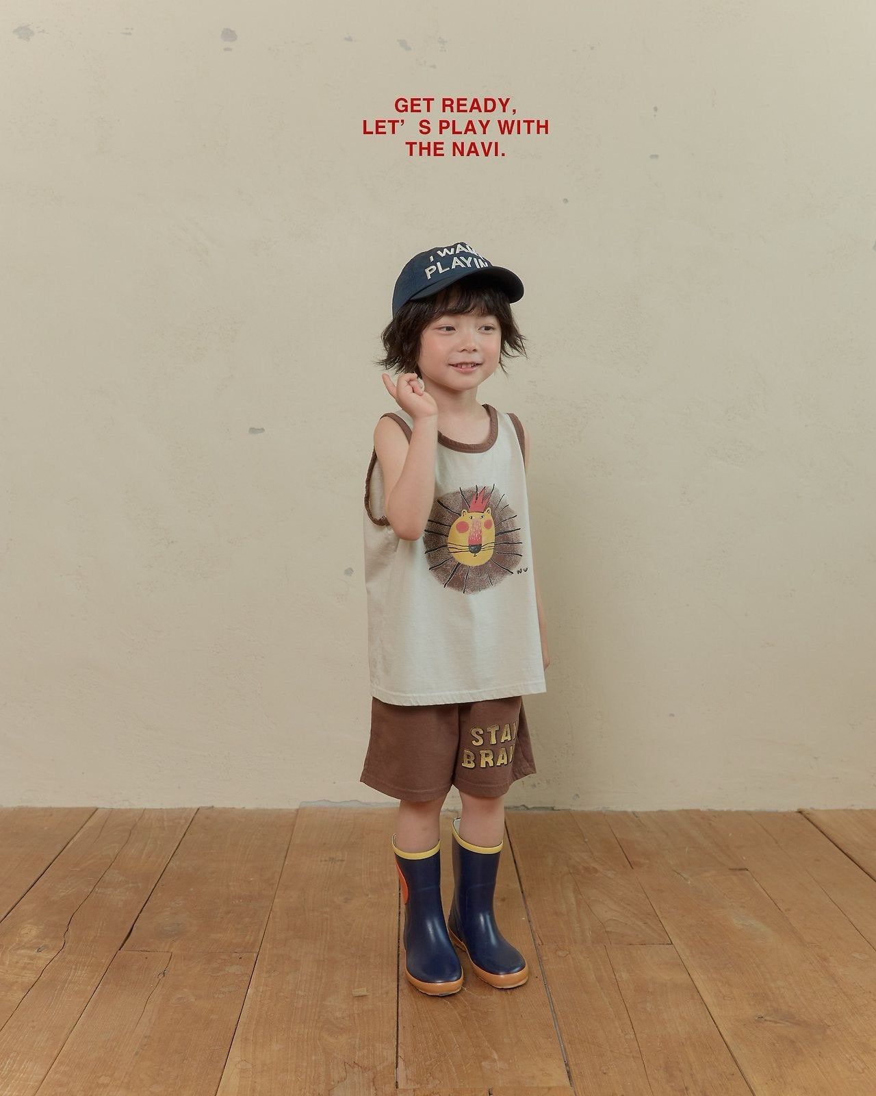 《予約》Lion Sleeveless / Navi