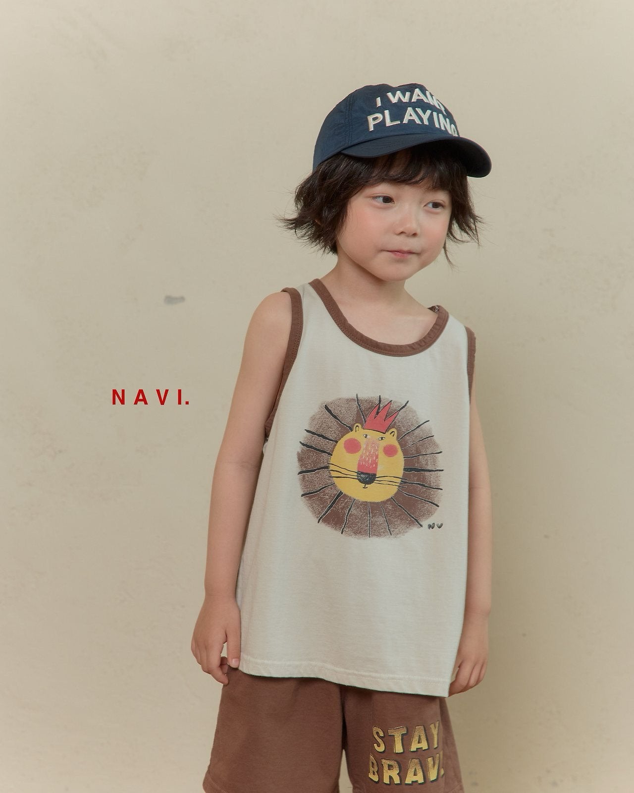 《予約》Lion Sleeveless / Navi