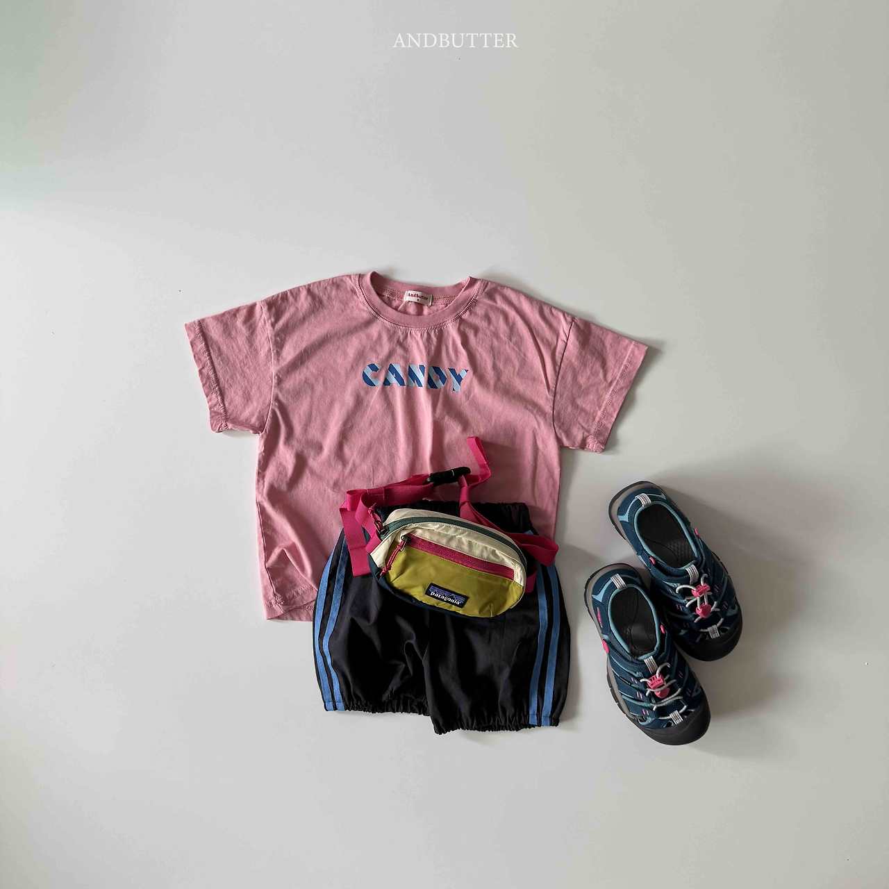 《予約》Candy Color Tee / andbutter