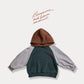 《予約》Crayon Raglan Hoodie / BONEOUNE