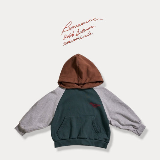 《予約》Crayon Raglan Hoodie / BONEOUNE