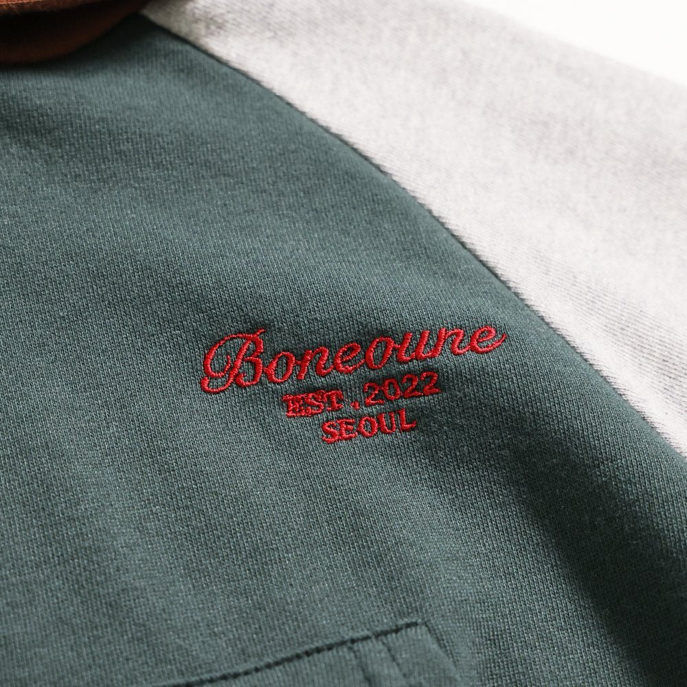 《予約》Crayon Raglan Hoodie / BONEOUNE