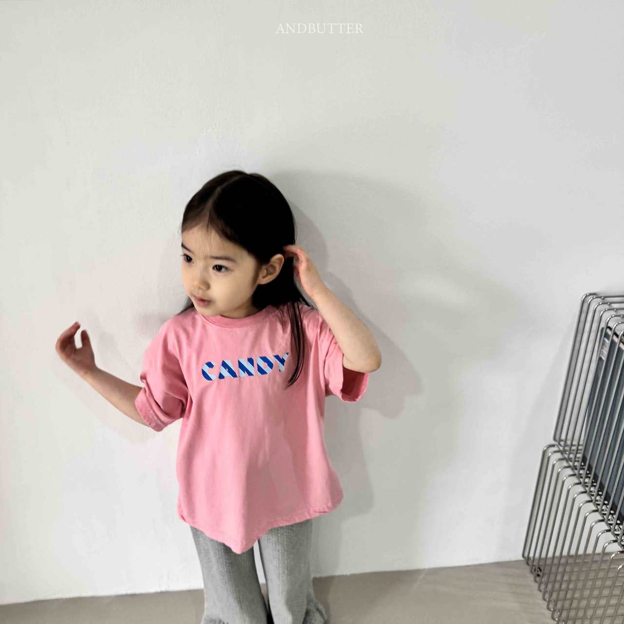 《予約》Candy Color Tee / andbutter