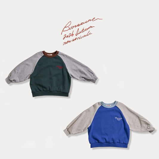 《予約》Crayon Raglan Man-to-Man / BONEOUNE
