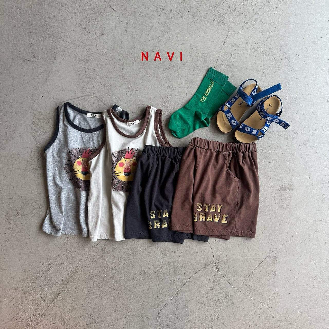《予約》Lion Sleeveless / Navi