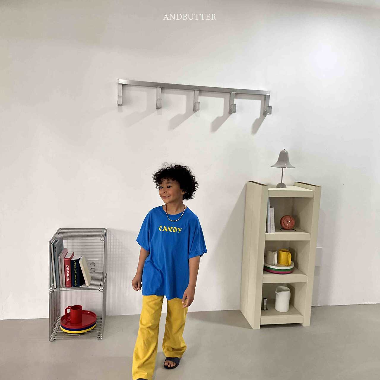《予約》Candy Color Tee / andbutter
