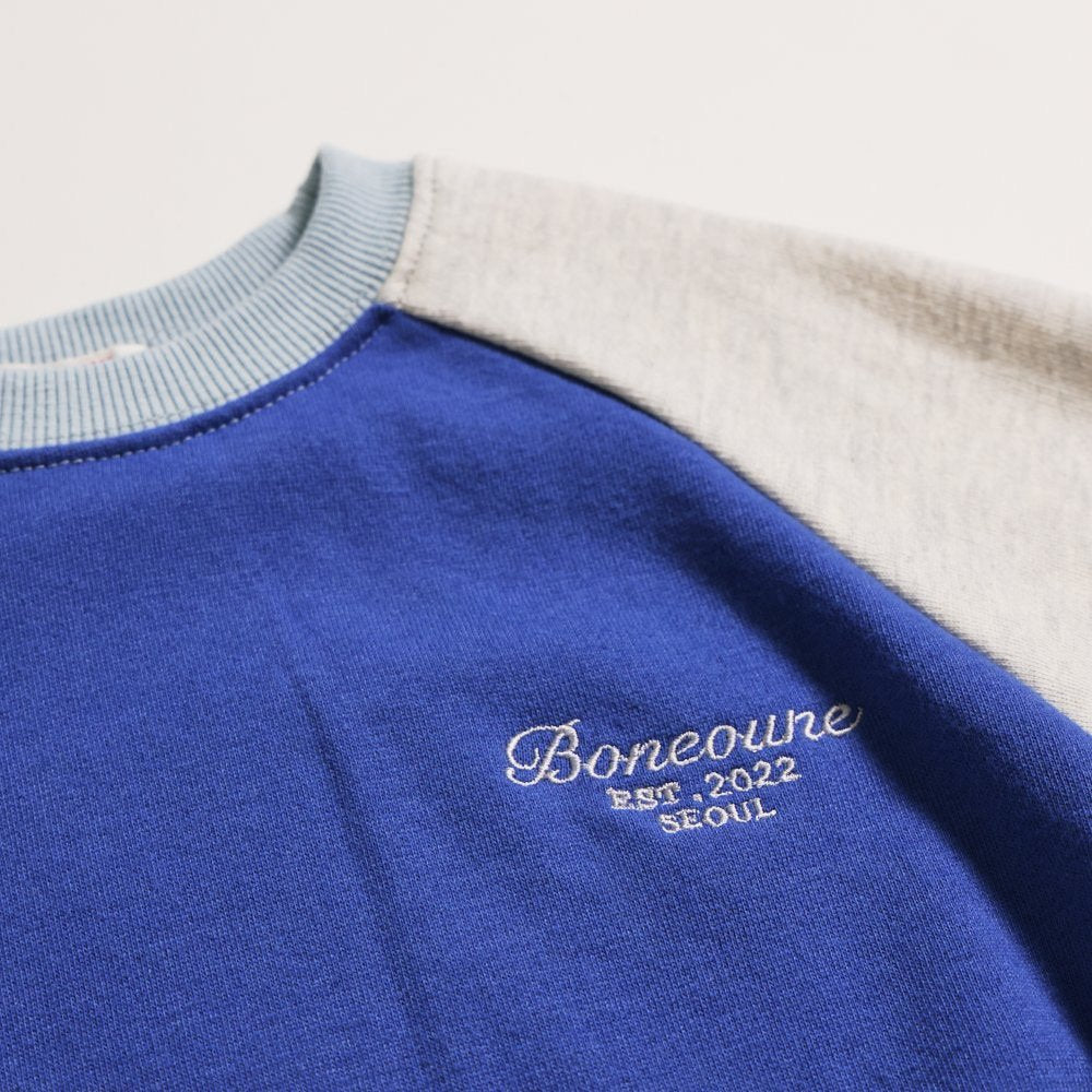《予約》Crayon Raglan Man-to-Man / BONEOUNE