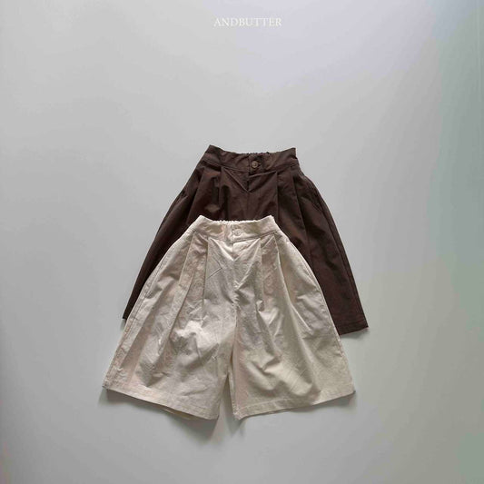 《予約》Cotton Pants / andbutter
