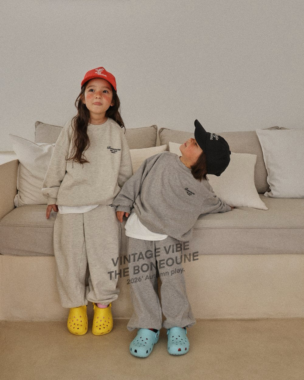 《予約》Est Embroidered Jogger Pants / BONEOUNE