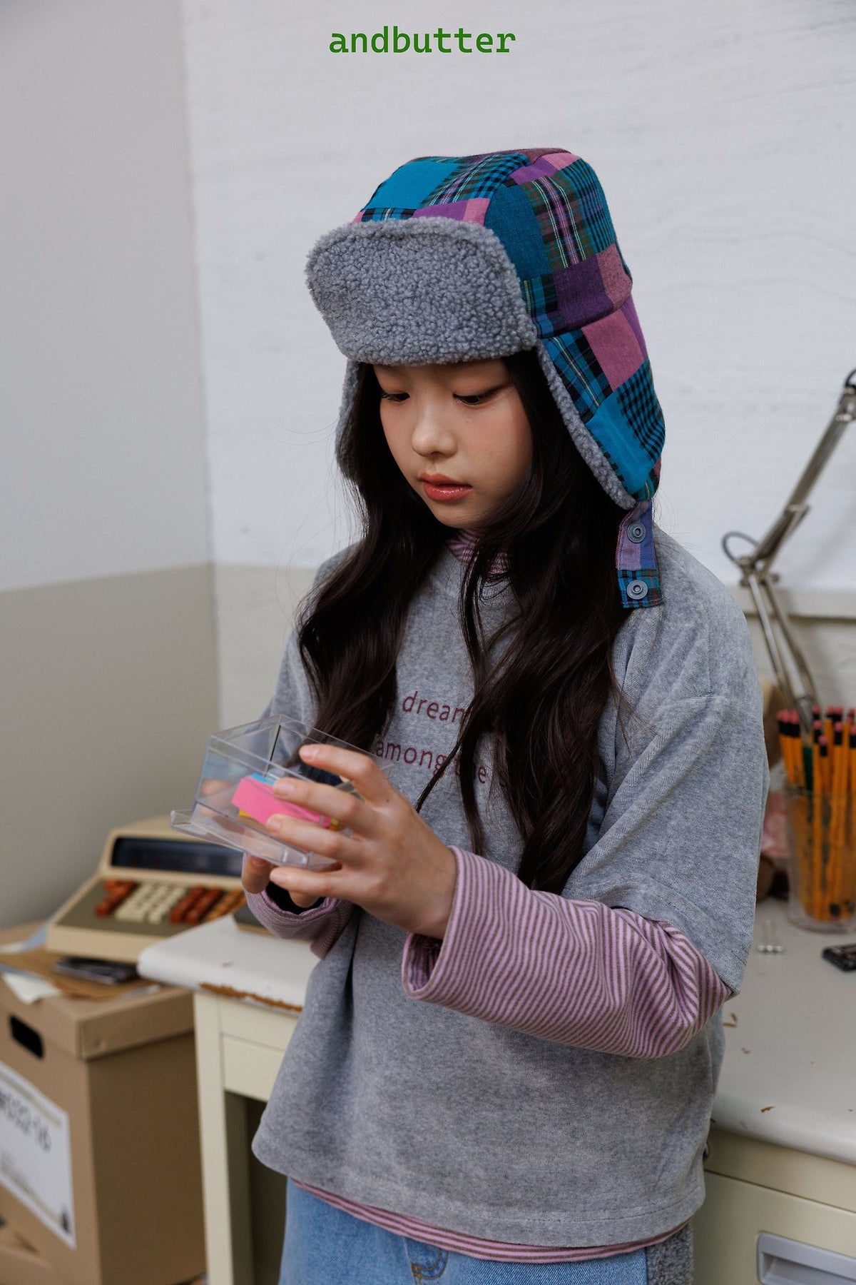 《予約》Dream Velour Tee / ANDBUTTER
