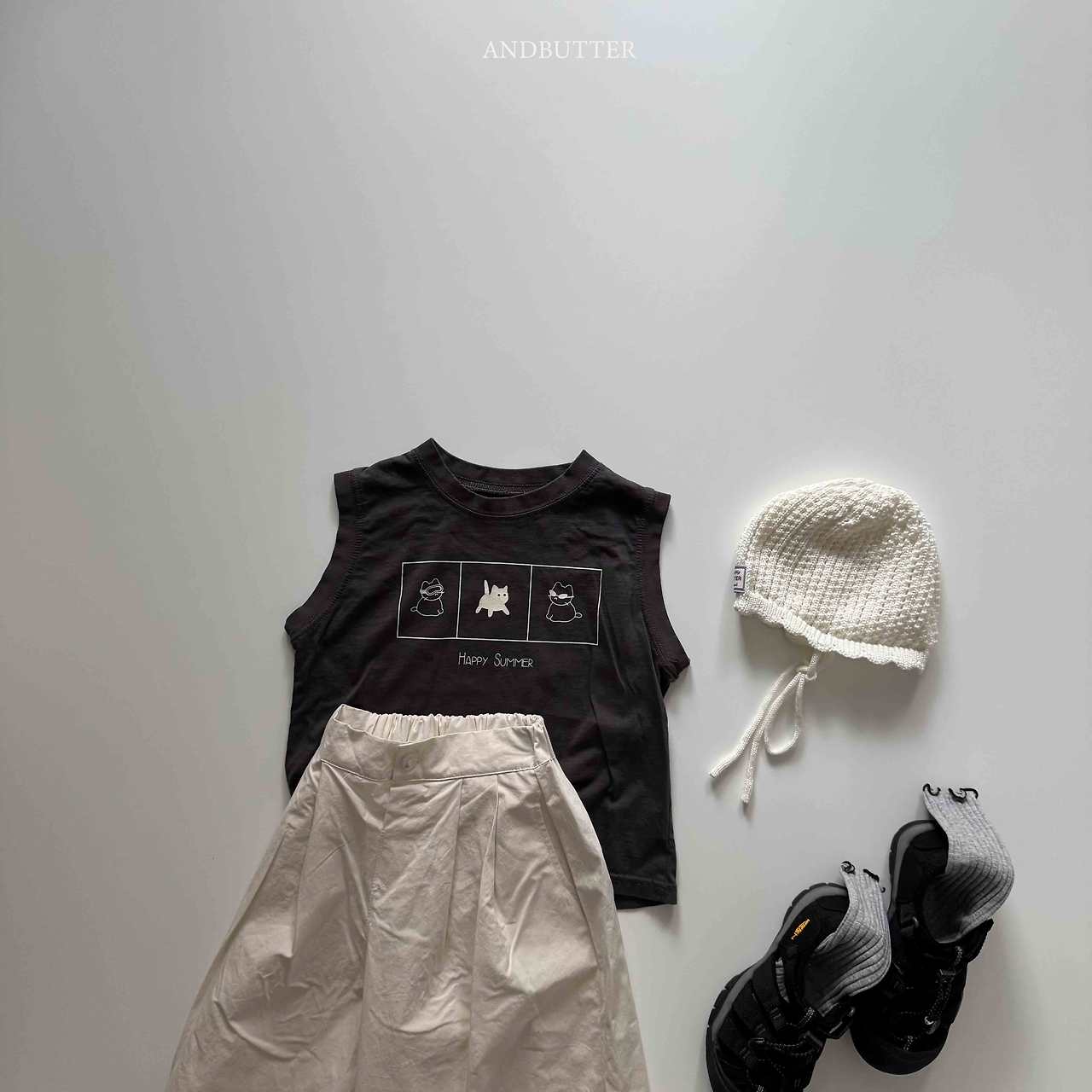 《予約》Cotton Pants / andbutter