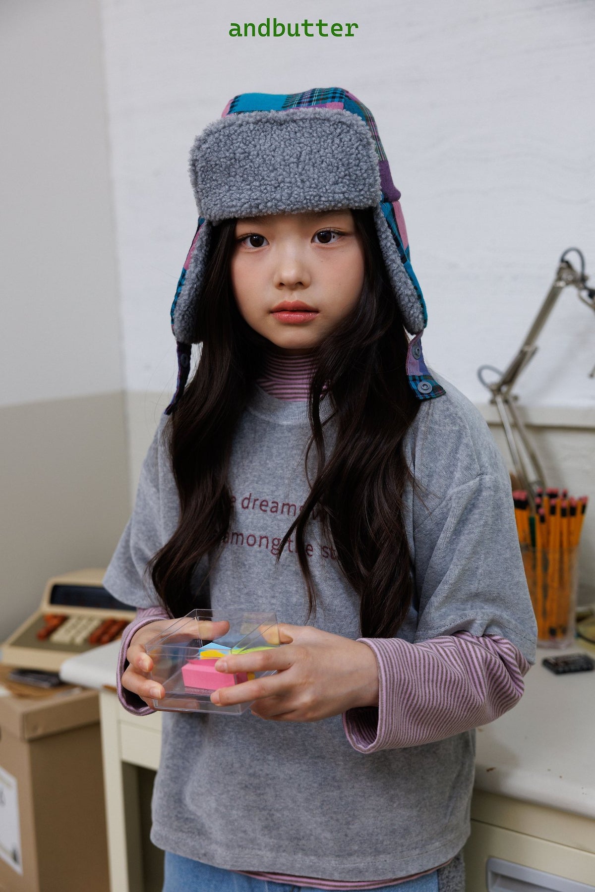 《予約》Dream Velour Tee / ANDBUTTER